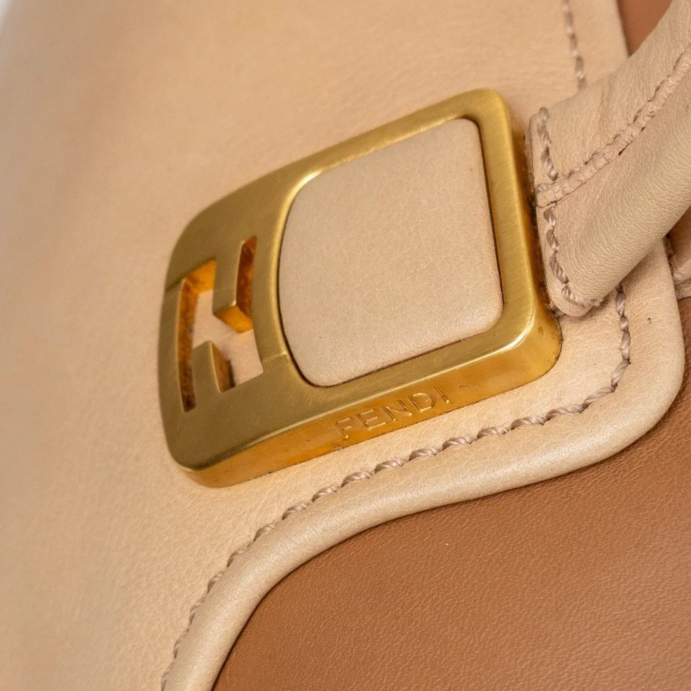Fendi leather chameleon